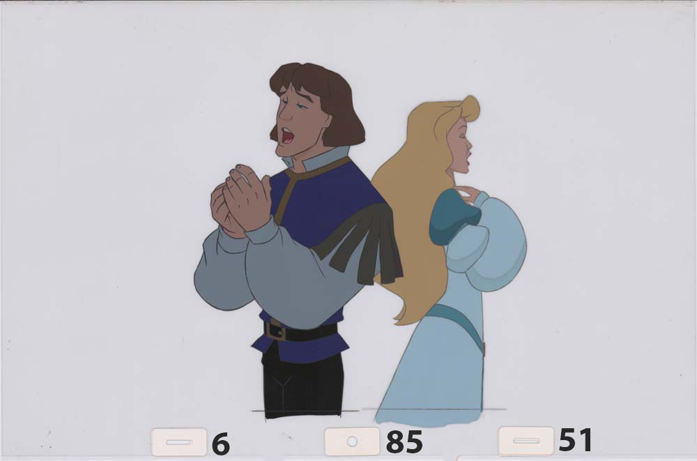 Art Cels Derek & Odette (Sequence 6-85)