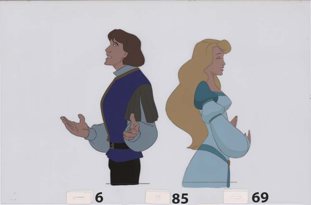 Art Cels Derek & Odette (Sequence 6-85)