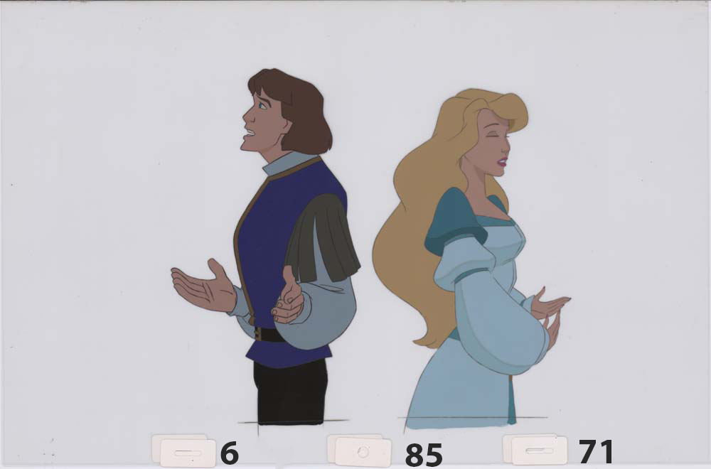 Art Cels Derek & Odette (Sequence 6-85)