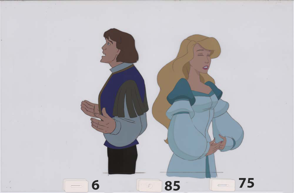 Art Cels Derek & Odette (Sequence 6-85)