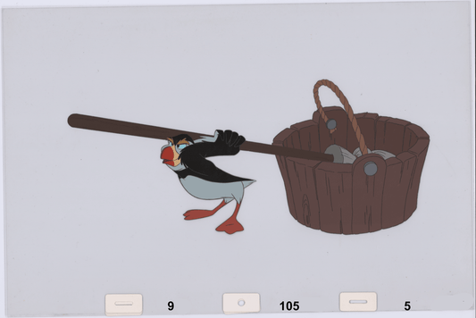 Swan Princess Celluloid Original Hand-Painted Animated Art Cel