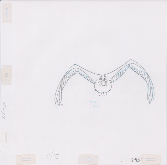 Pencil Art Swan (Sequence 11-15)