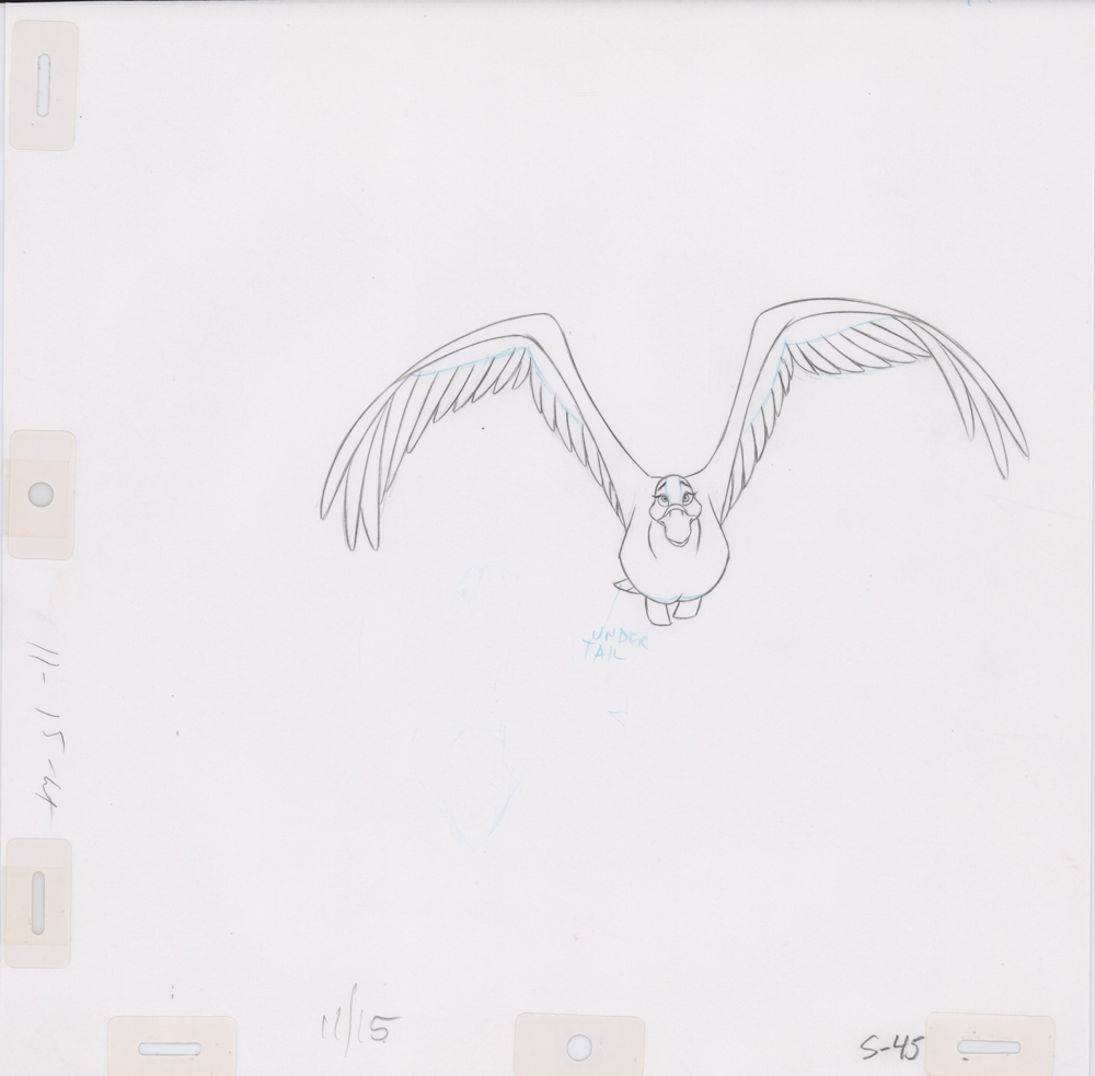 Pencil Art Swan (Sequence 11-15)