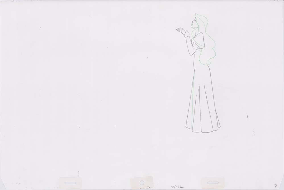 Pencil Art Derek & Odette (Sequence 2-132)