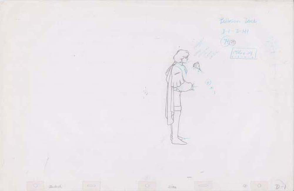 Pencil Art Derek & Odette (Sequence 2-132)