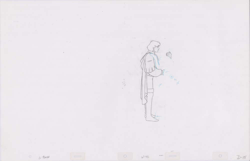 Pencil Art Derek & Odette (Sequence 2-132)
