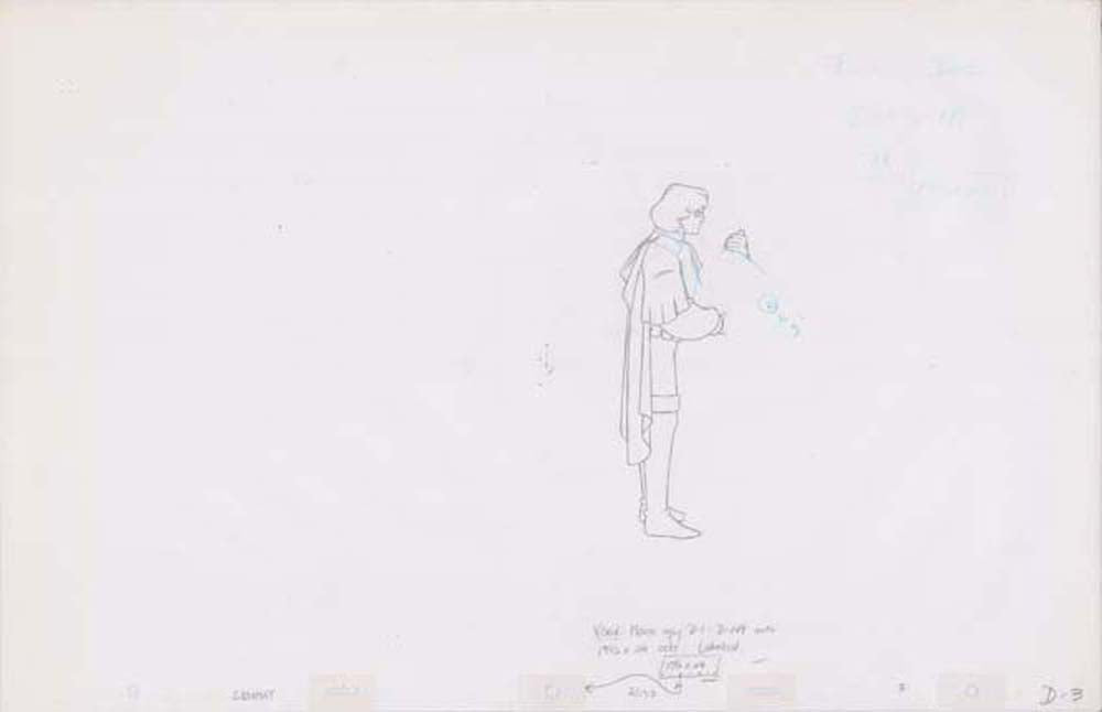 Pencil Art Derek & Odette (Sequence 2-132)