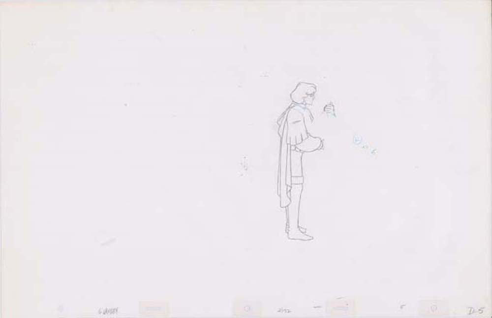 Pencil Art Derek & Odette (Sequence 2-132)