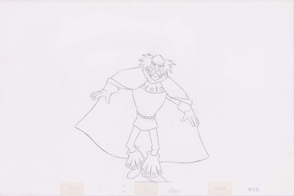 Pencil Art Hag and Rothbart (Sequence 1-16)