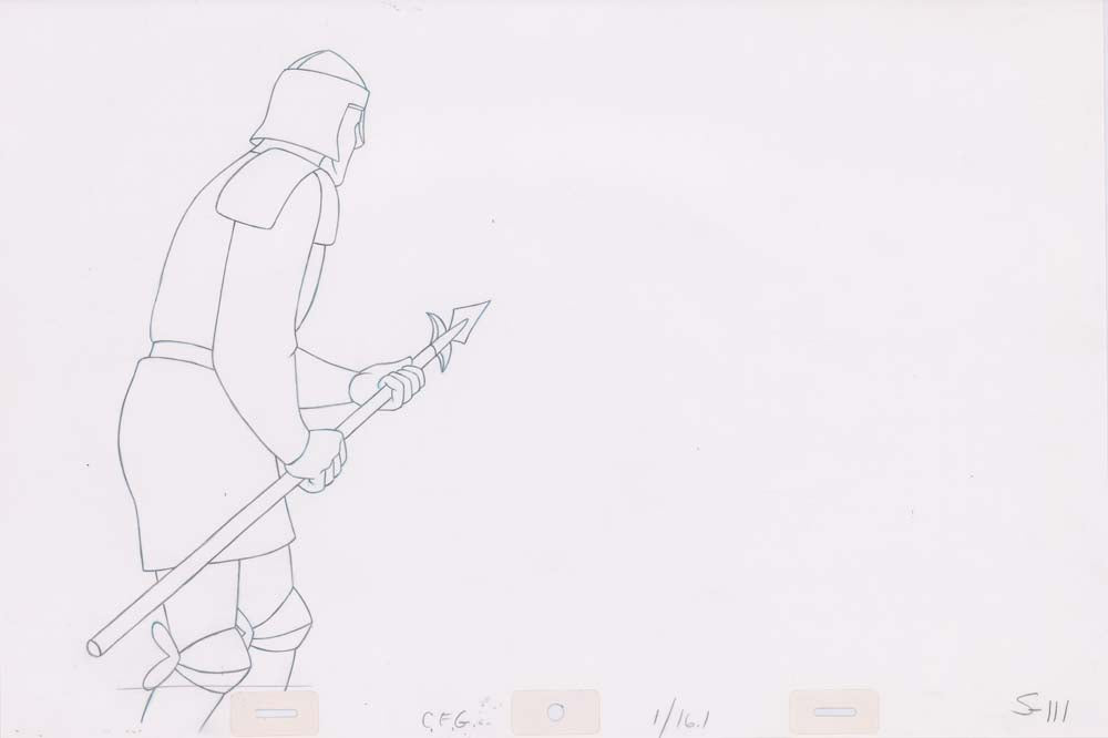 Pencil Art Hag and Rothbart (Sequence 1-16)