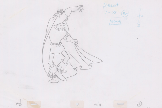 Pencil Art Rothbart (Sequence 13-21)