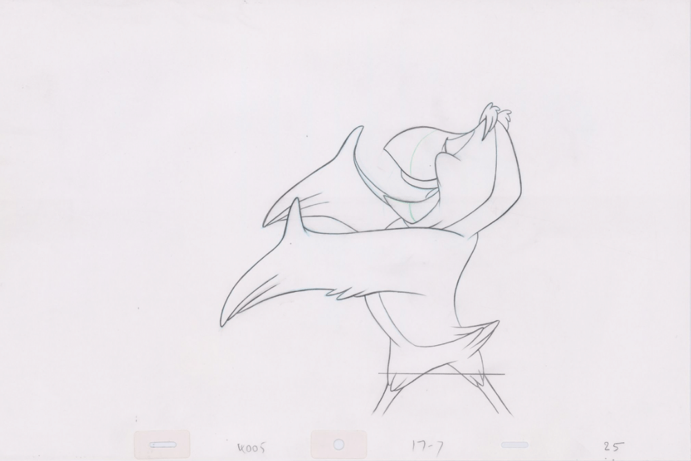 Pencil Art Puffin (Sequence 17-7)