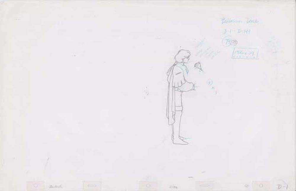 Pencil Art Derek & Odette (Sequence 2-132)