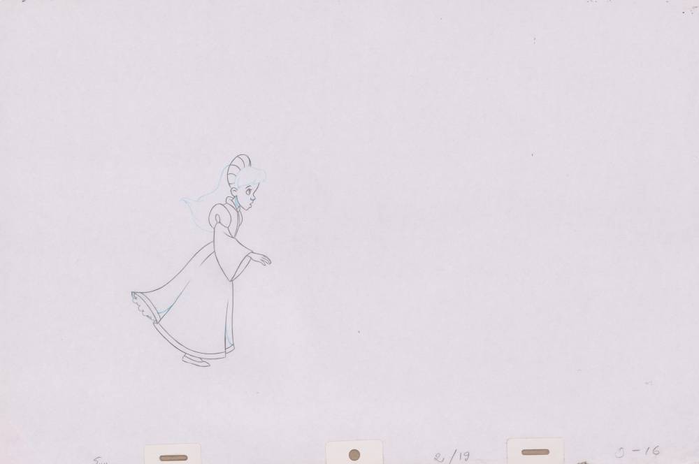 Pencil Art Derek & Odette (Sequence 2-19)
