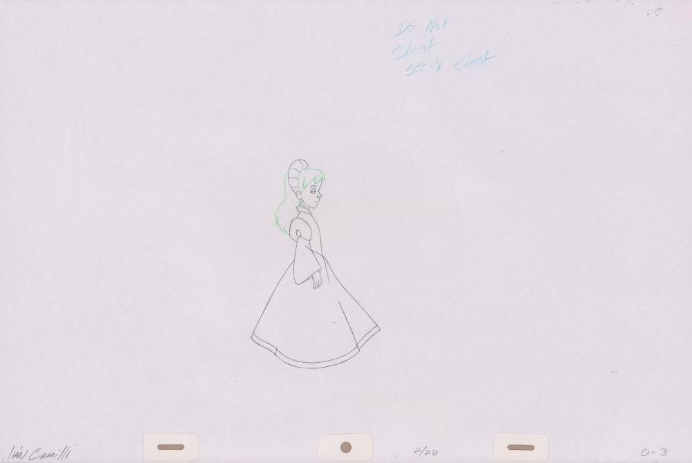 Pencil Art Derek & Odette (Sequence 2-22)