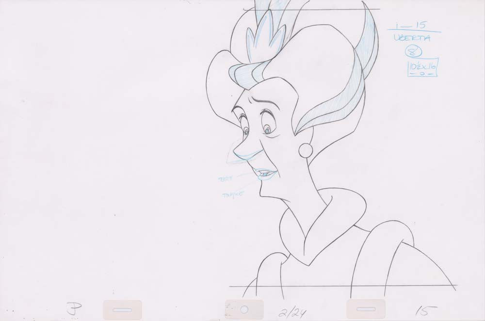 Pencil Art Queen Uberta (Sequence 2-24)