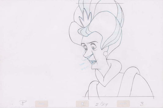 Pencil Art Queen Uberta (Sequence 2-24)