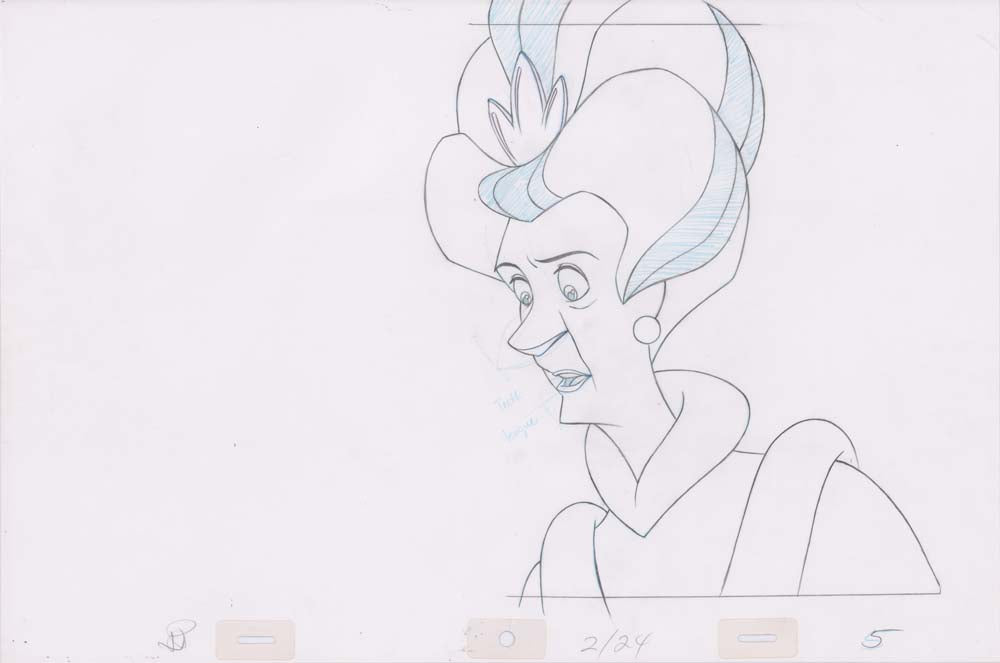Pencil Art Queen Uberta (Sequence 2-24)