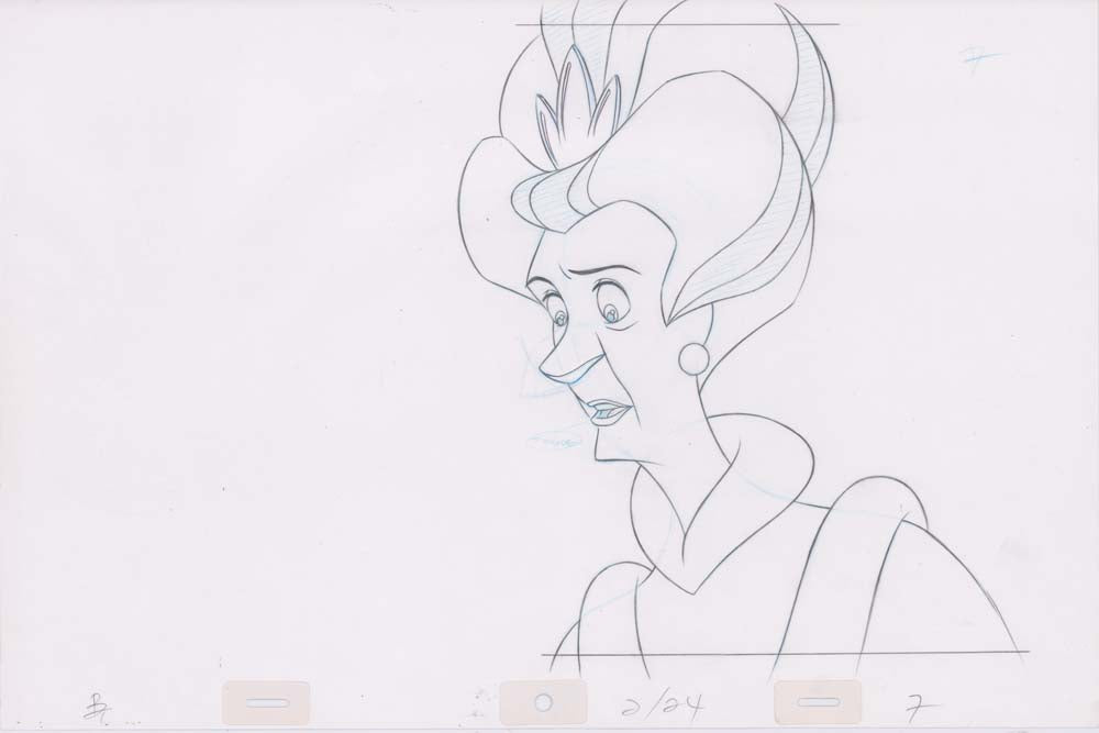 Pencil Art Queen Uberta (Sequence 2-24)