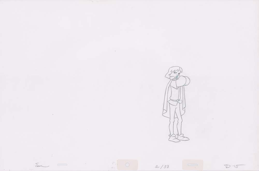 Pencil Art Derek & Odette (Sequence 2-37)