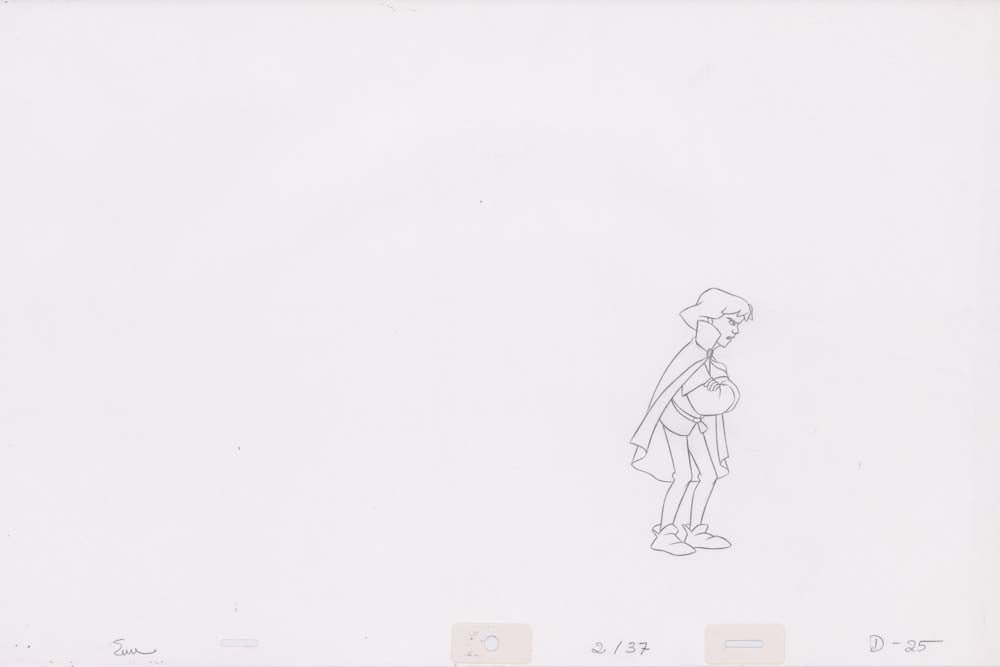 Pencil Art Derek & Odette (Sequence 2-37)