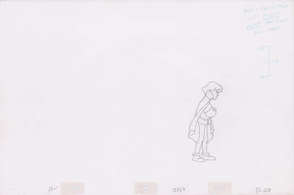 Pencil Art Derek & Odette (Sequence 2-37)