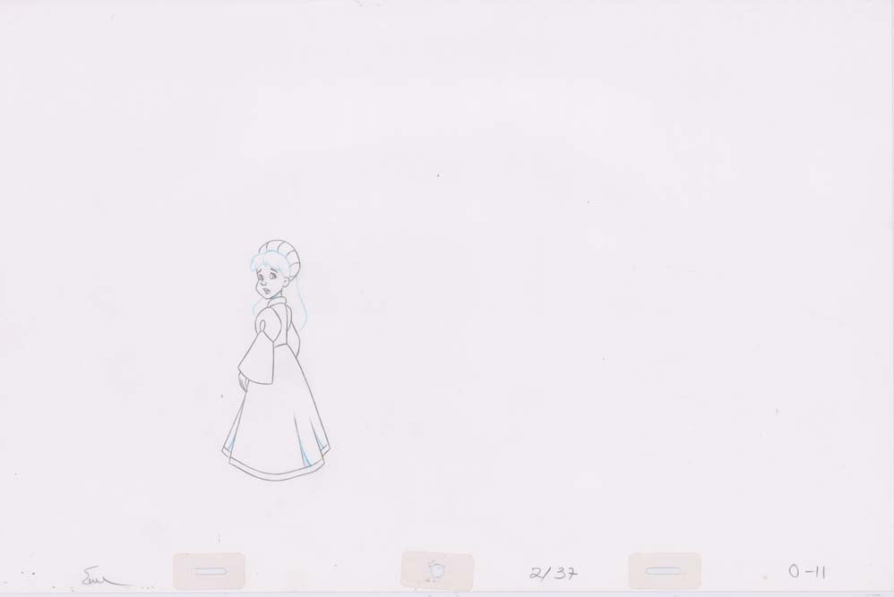 Pencil Art Derek & Odette (Sequence 2-37)
