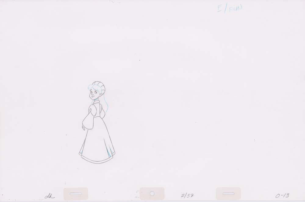 Pencil Art Derek & Odette (Sequence 2-37)