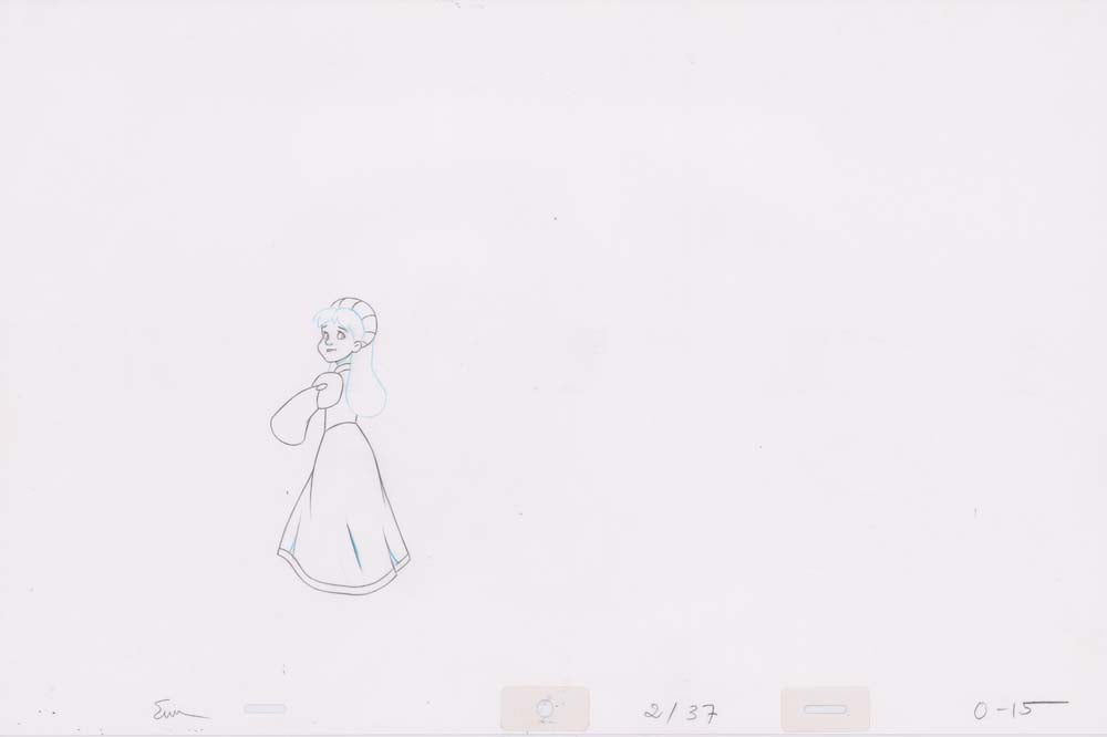 Pencil Art Derek & Odette (Sequence 2-37)
