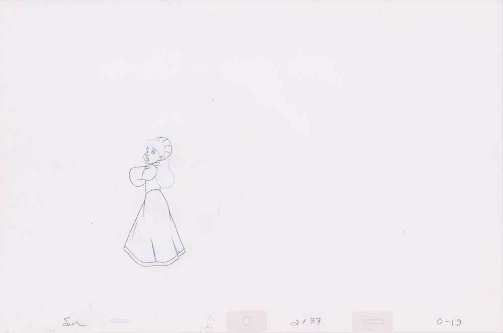 Pencil Art Derek & Odette (Sequence 2-37)