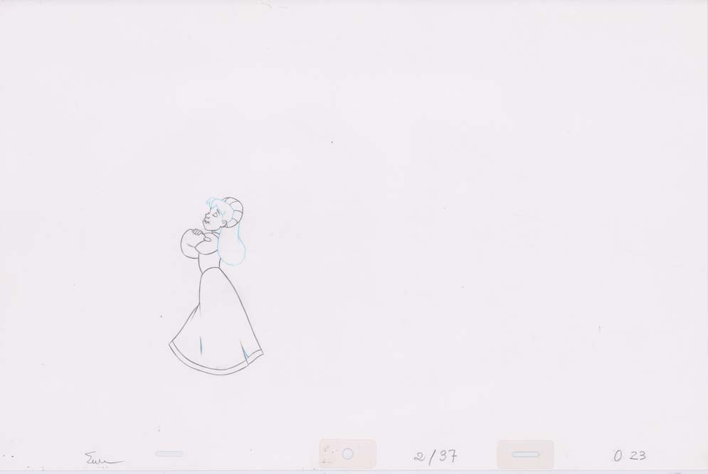 Pencil Art Derek & Odette (Sequence 2-37)