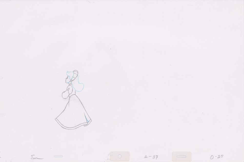 Pencil Art Derek & Odette (Sequence 2-37)