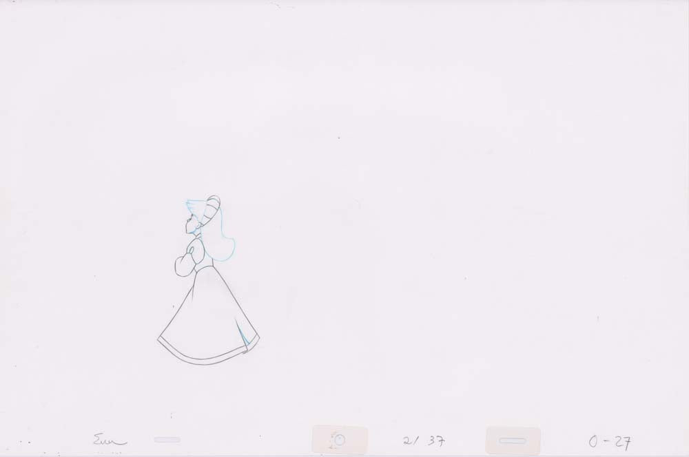 Pencil Art Derek & Odette (Sequence 2-37)