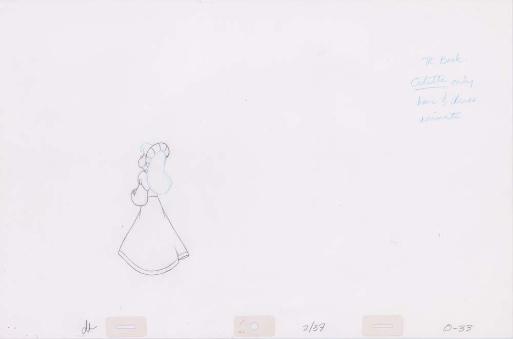 Pencil Art Derek & Odette (Sequence 2-37)