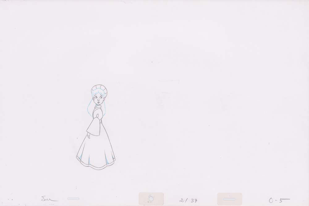Pencil Art Derek & Odette (Sequence 2-37)