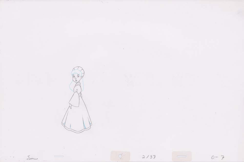 Pencil Art Derek & Odette (Sequence 2-37)