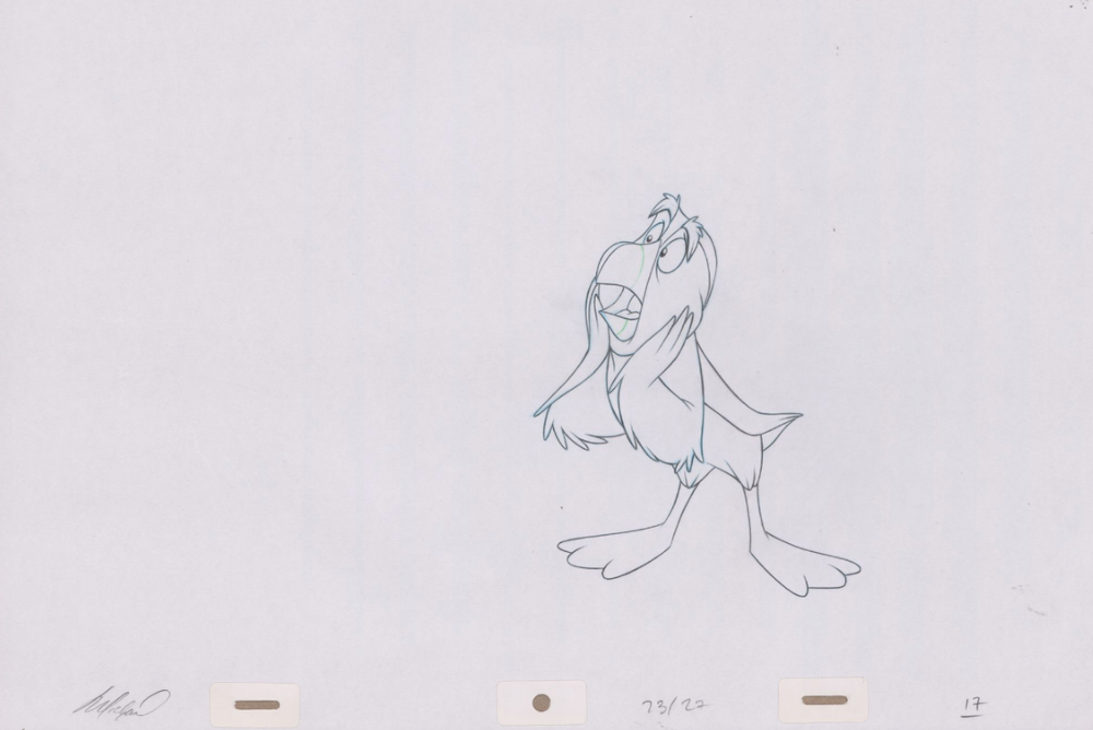 Pencil Art Puffin (Sequence 23-27)
