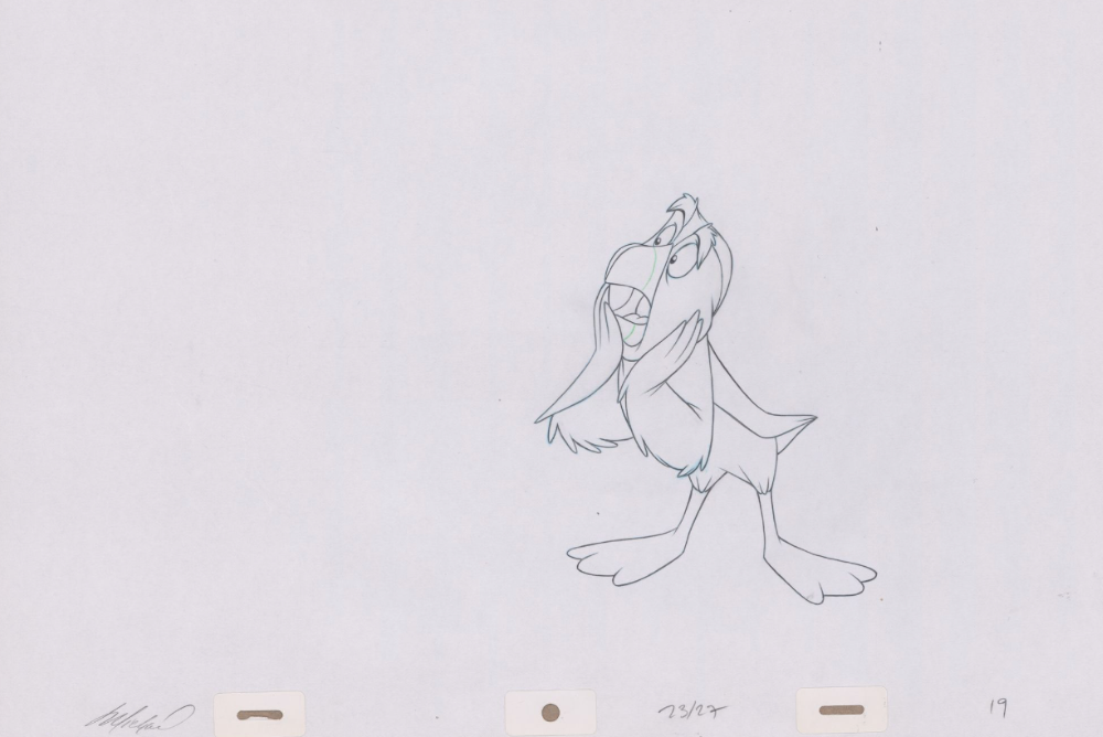 Pencil Art Puffin (Sequence 23-27)