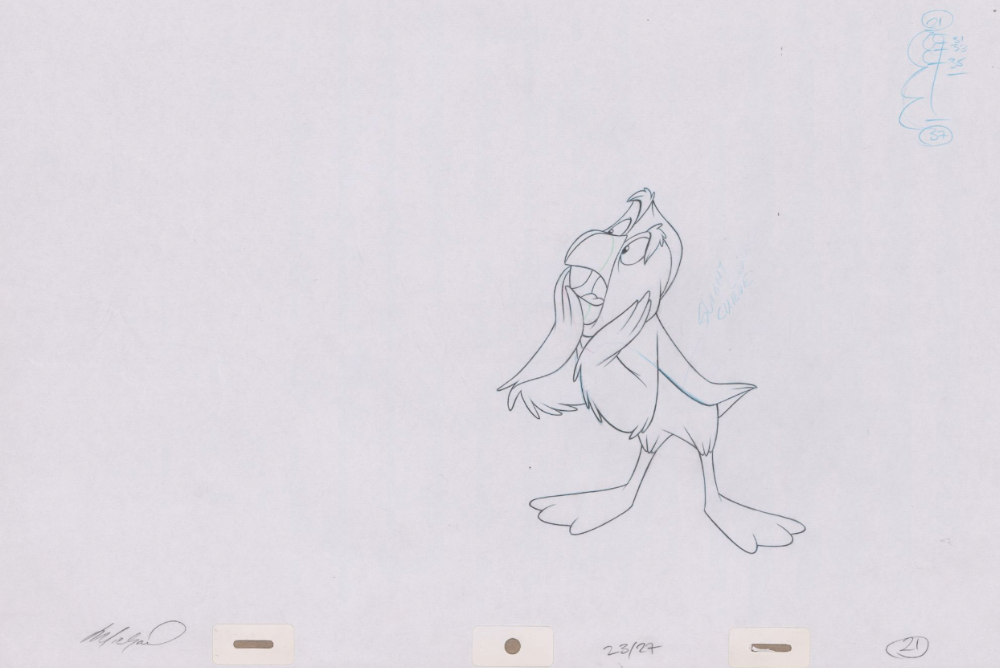 Pencil Art Puffin (Sequence 23-27)