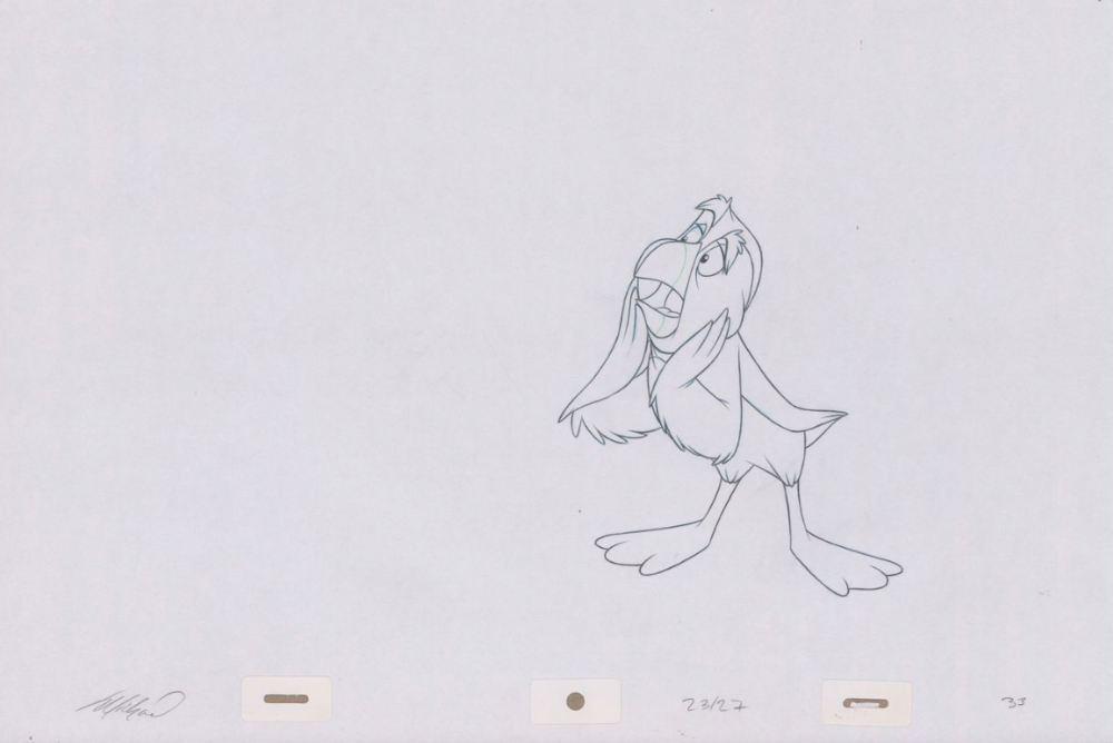Pencil Art Puffin (Sequence 23-27)