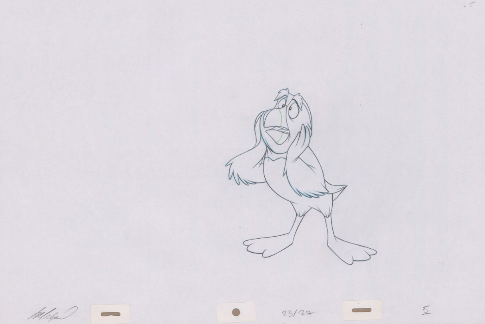 Pencil Art Puffin (Sequence 23-27)
