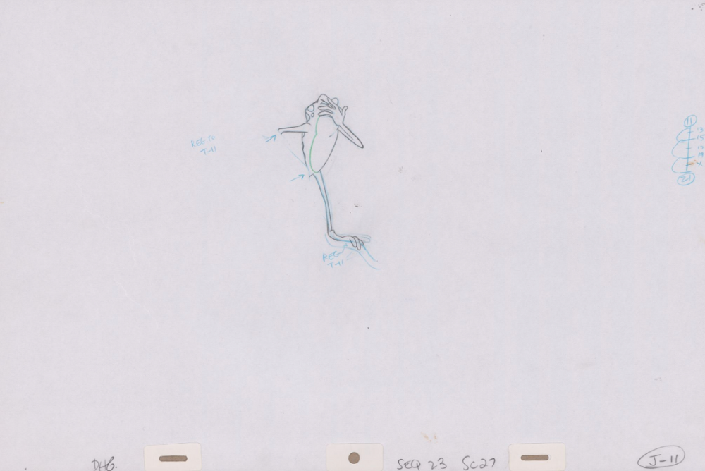 Pencil Art Puffin (Sequence 23-27)