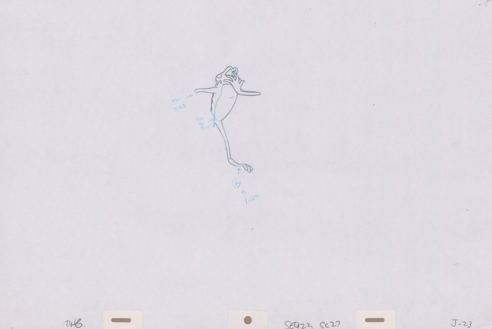 Pencil Art Puffin (Sequence 23-27)