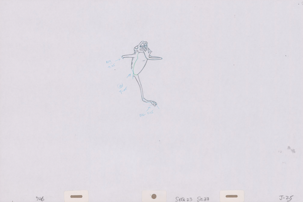 Pencil Art Puffin (Sequence 23-27)