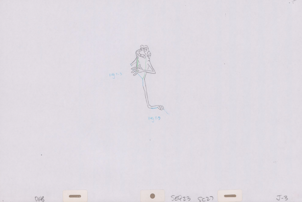 Pencil Art Puffin (Sequence 23-27)