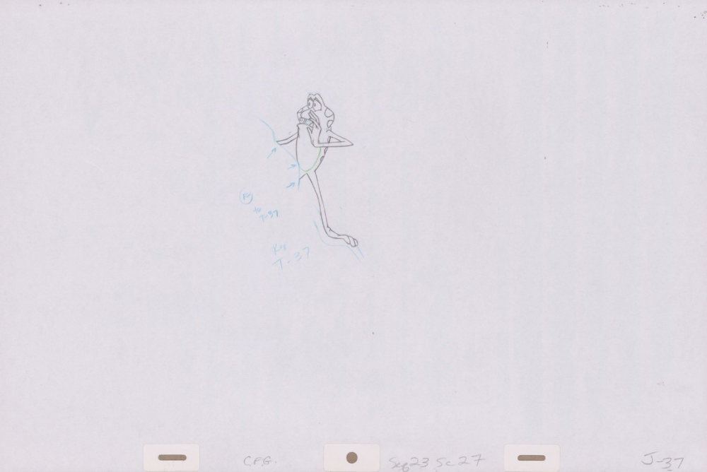 Pencil Art Puffin (Sequence 23-27)