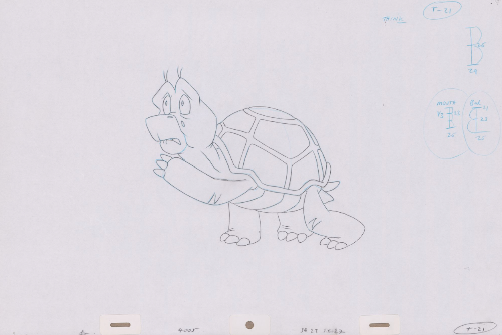 Pencil Art Puffin (Sequence 23-27)