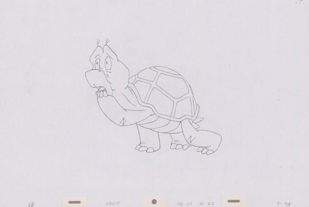 Pencil Art Puffin (Sequence 23-27)