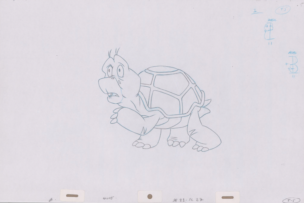 Pencil Art Puffin (Sequence 23-27)