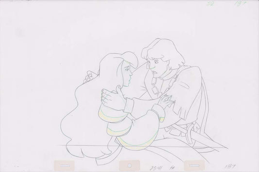 Pencil Art Derek & Odette (Sequence 23-41)